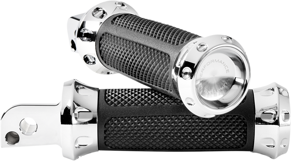 Performance Machine Over Drive Passenger Foot Pegs 2018-2020 Harley Softail