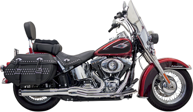 Bassani Road Rage B1 Power 2-1 Exhaust 1986-2017 Harley Softail Heritage Fat Boy