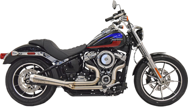 Bassani 2-1 Road Rage 3 Stainless Steel Exhaust 2018-2021 Harley Softail FXLR
