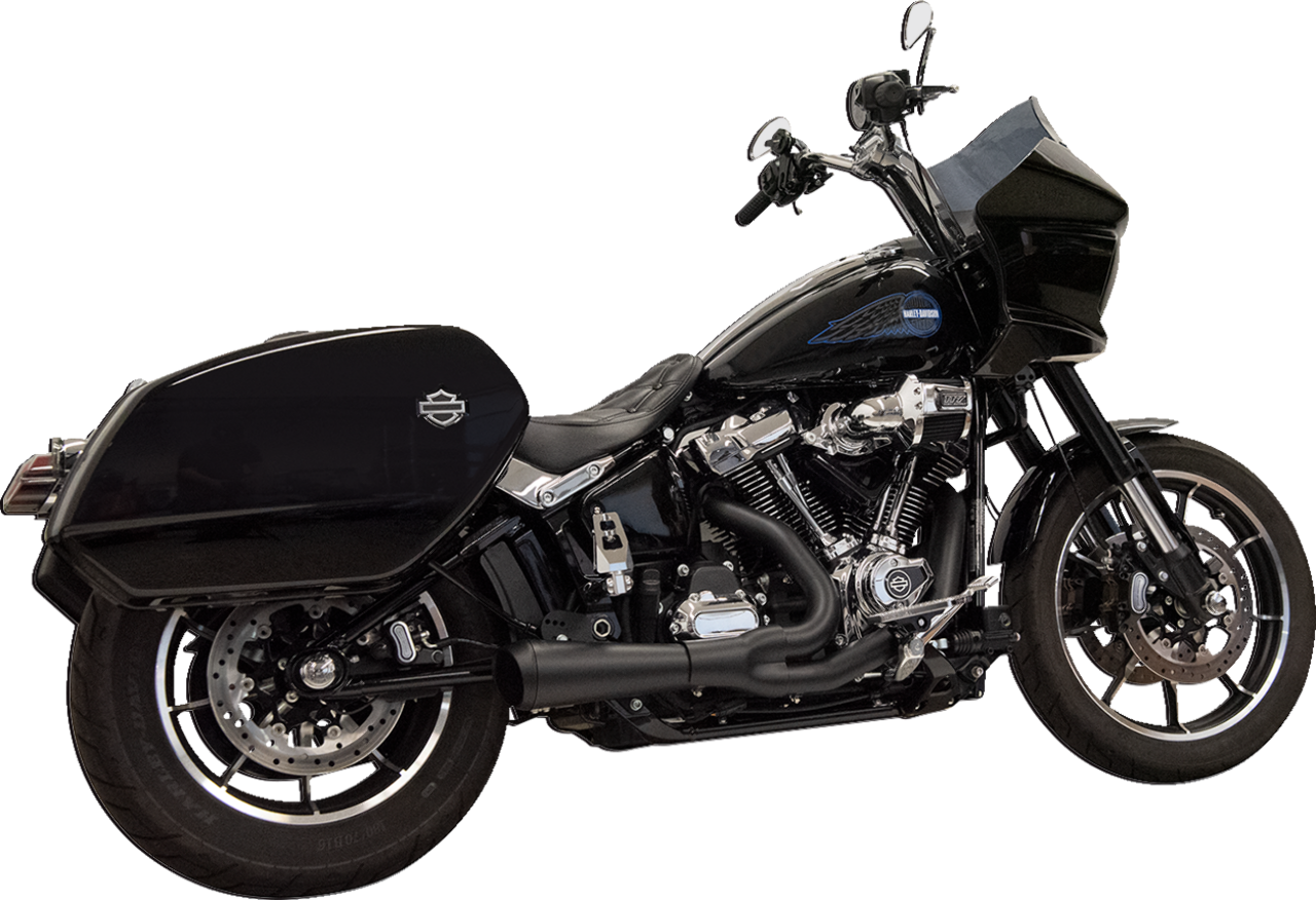 Bassani Ripper Black 2-1 Exhaust System fits 2025 Harley Softail FLHC FXLRST