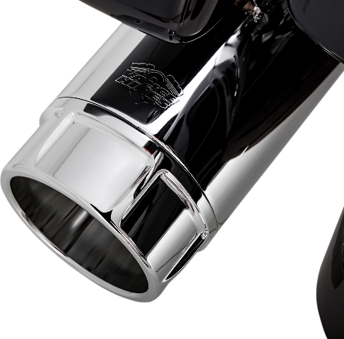 Vance & Hines Chrome Torquer 450 Exhaust Mufflers for 2017-2024 Harley Touring