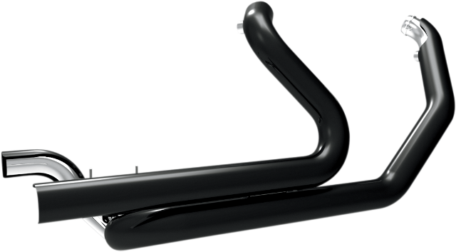 Khrome Werks Aggressor Black 2-1-2 Header Pipes for 1995-2008 Harley Touring