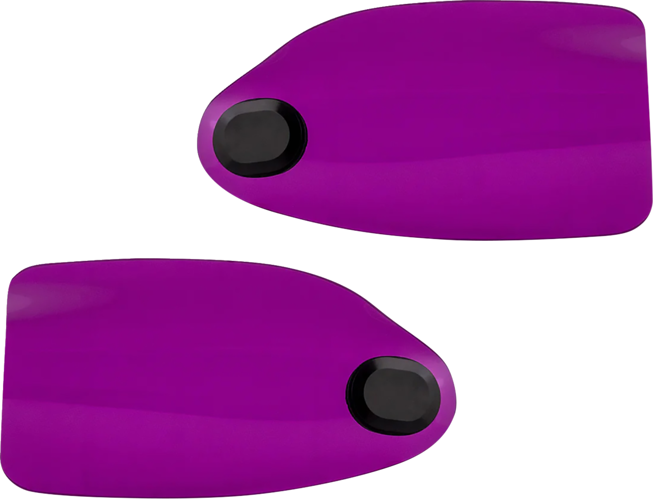 Klock Werks Flare Purple Hand Guards fits 2002-2025 Harley Hydraulic Clutch