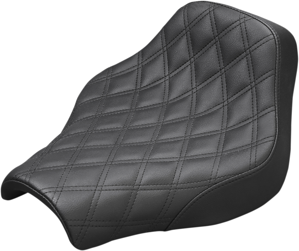 Saddlemen Renegade Lattice Solo Gel Seat for 2018-2025 Harley Softail FXST FXBB