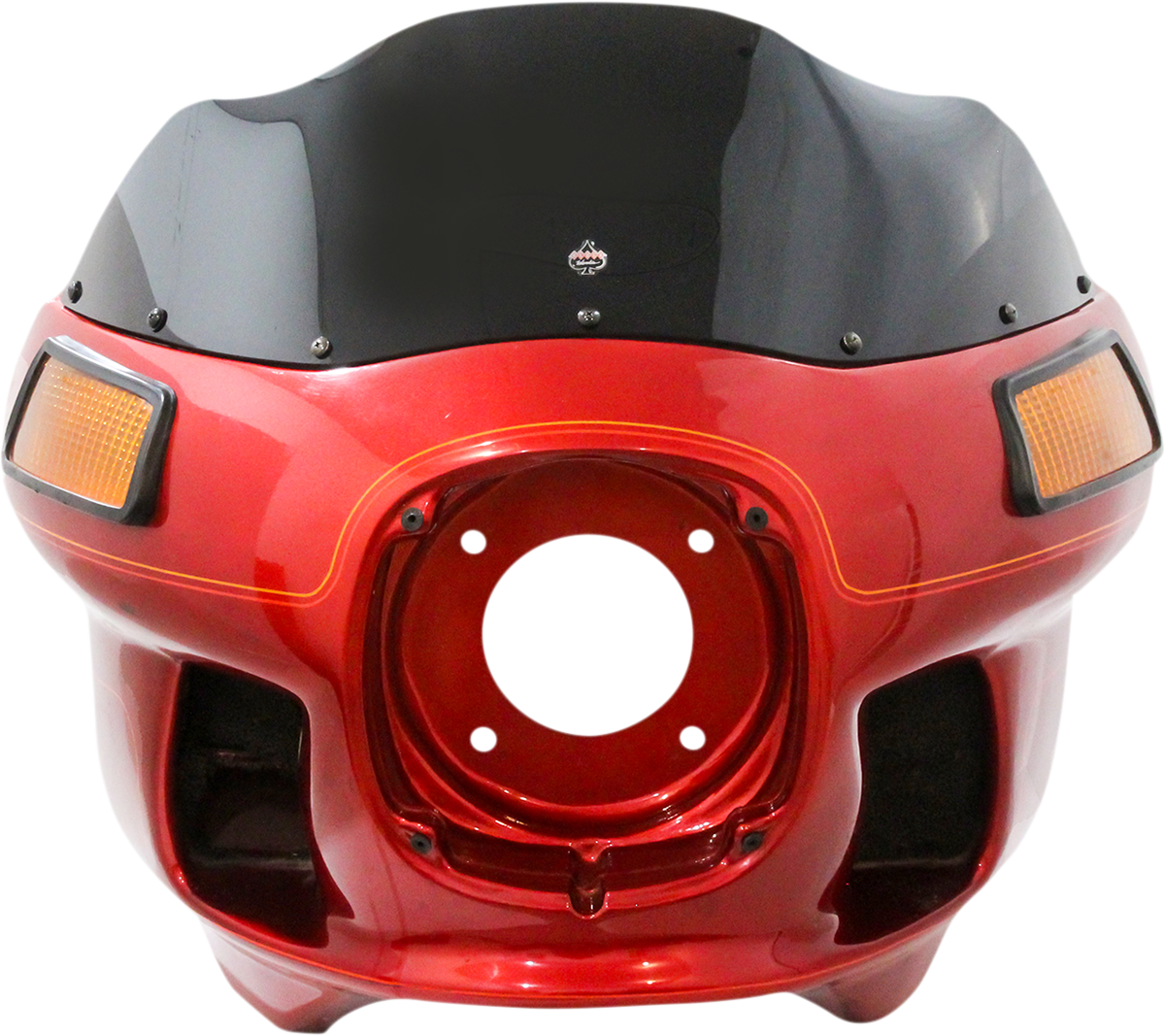 Klock Werks Flare Black Sport Fairing Windshield 1983-93 Harley Sport Glide FXRT
