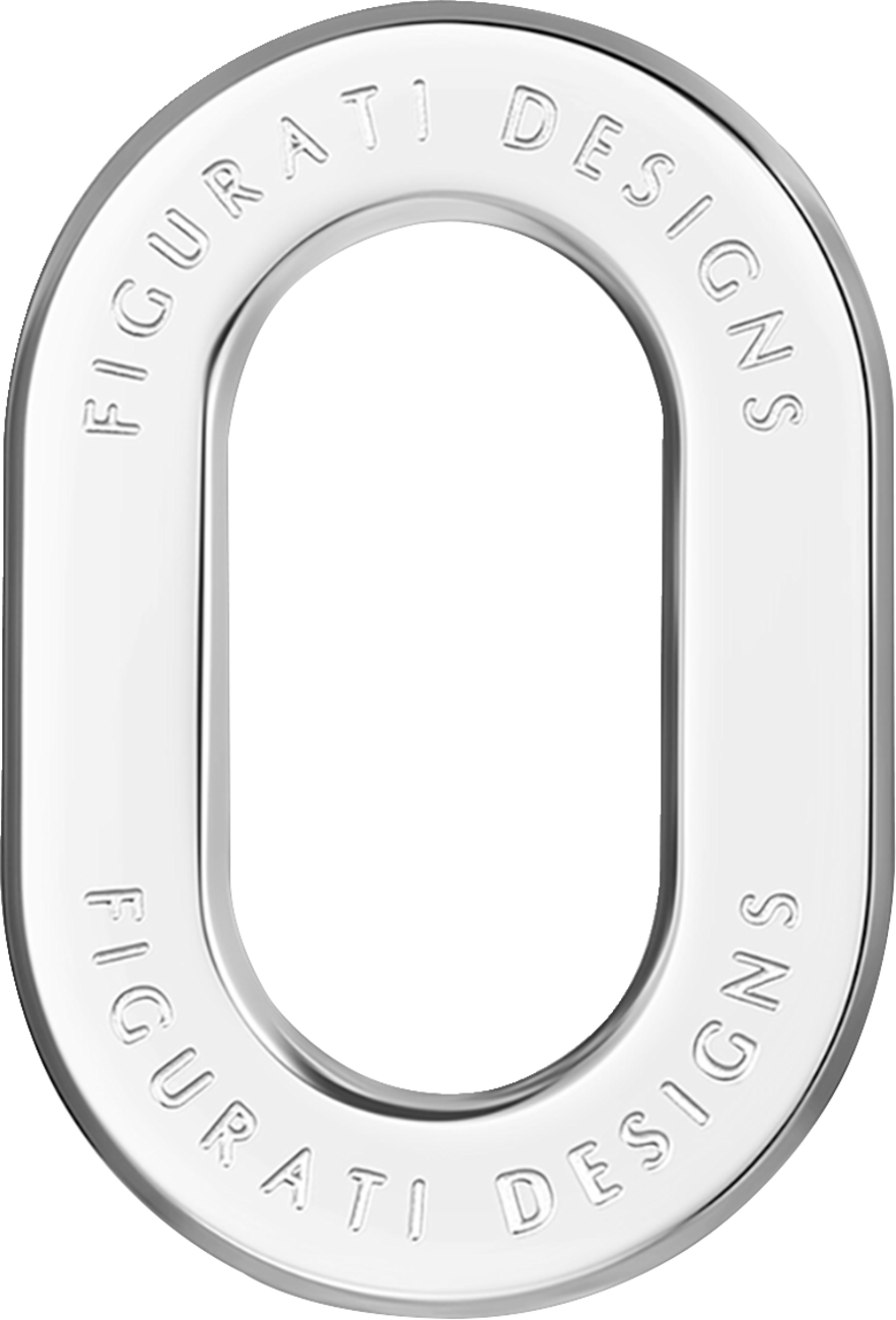Figurati Designs Chrome Left Antenna Ring Insert 2009-2023 Harley Touring FLHX