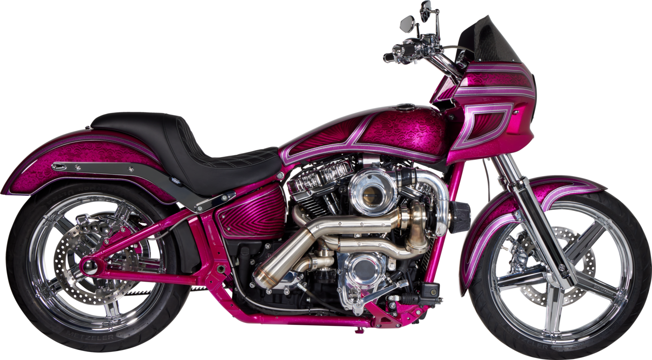 Trask Brushed Tornado Turbo Performance Kit for 2017-2023 Harley Davidson M8