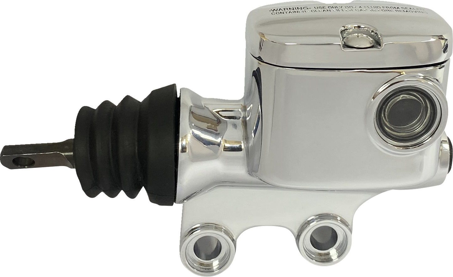 Drag Specialties Chrome Rear Brake Master Cylinder 2008-2023 Harley Touring M8