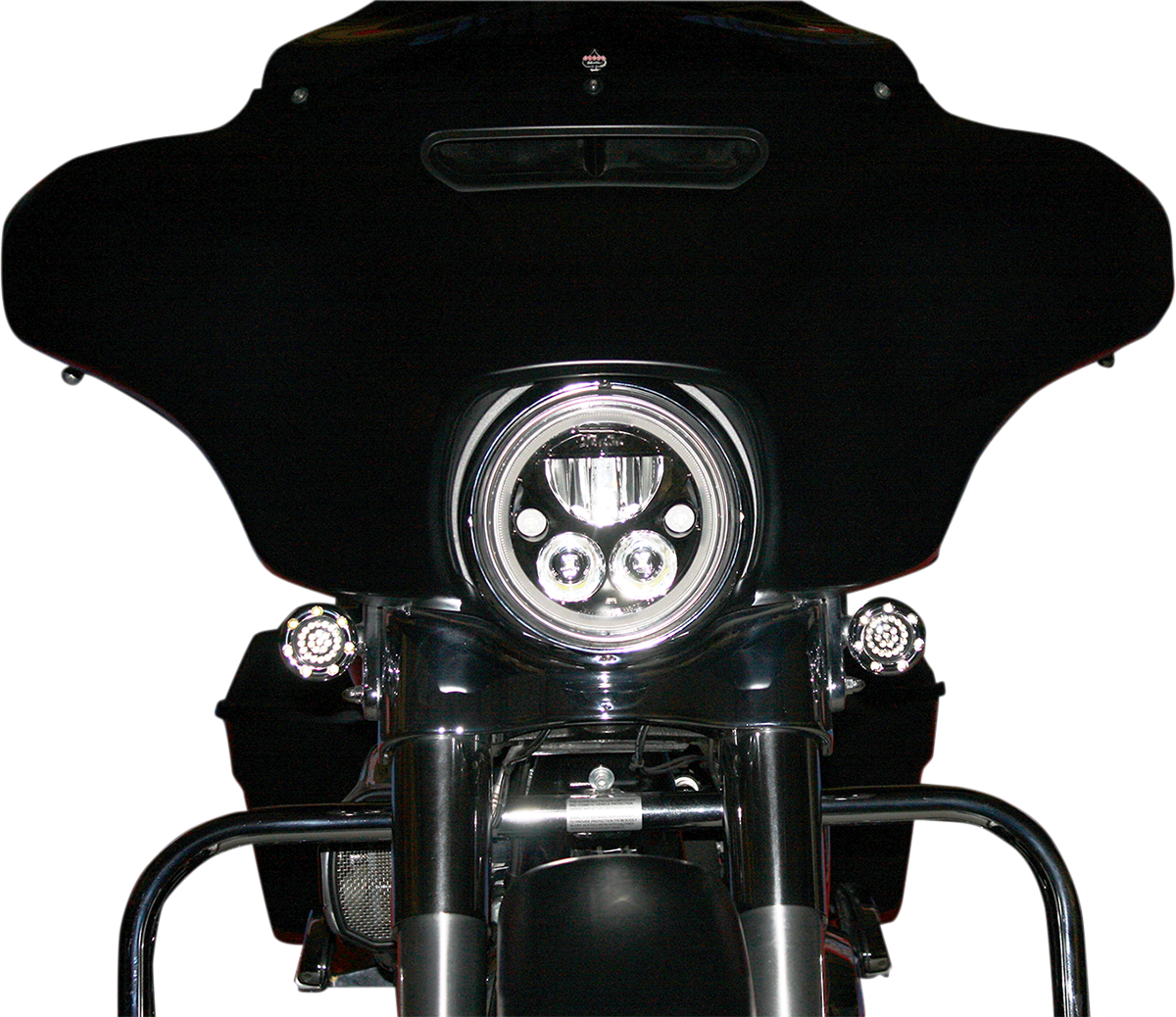 Custom Dynamics TruBeam 7" H4 LED Headlight for 1981-2025 Harley Touring Softail