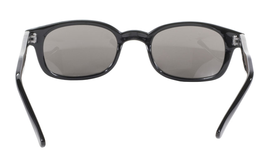 KD's Original 1 Pair Black Frame Silver Mirror Lens Biker Sunglasses 20110