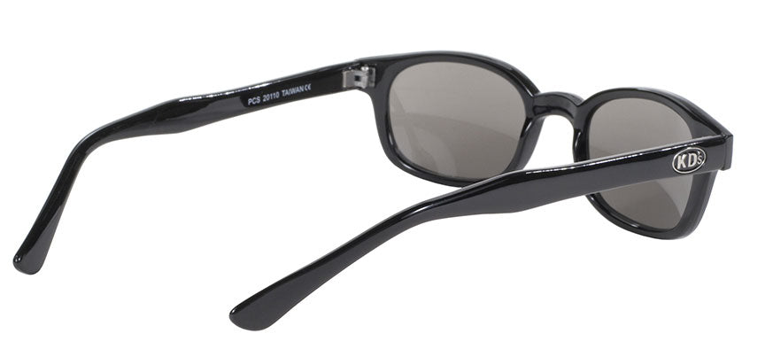 KD's Original 1 Pair Black Frame Silver Mirror Lens Biker Sunglasses 20110