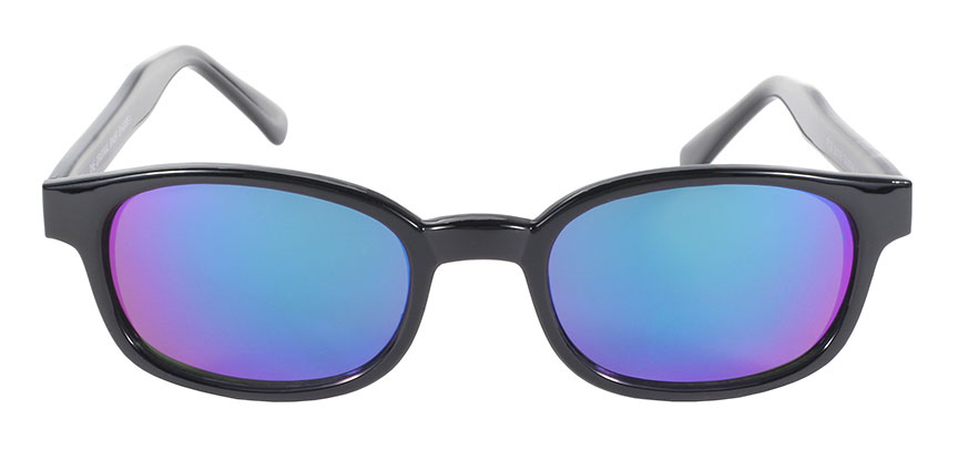 KD's Original 1 Pair Colored Mirror Lens Old School Biker Sunglasses 20118