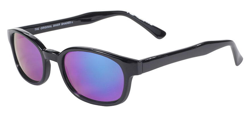 KD's Original 1 Pair Colored Mirror Lens Old School Biker Sunglasses 20118