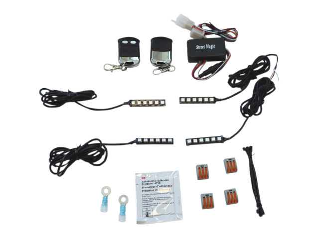 Custom Dynamics Slimline Magical Wizard Starter Accent Light Kit Harley Suzuki