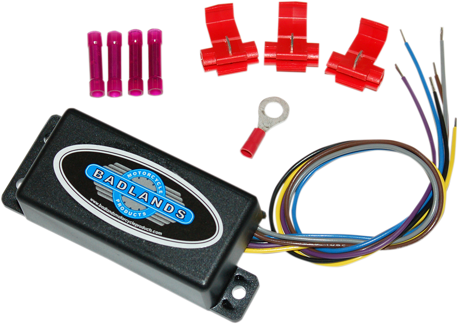 Badlands Universal Motorcycle Hi Low Turn Signal Intensifier 2 Harley Davidson