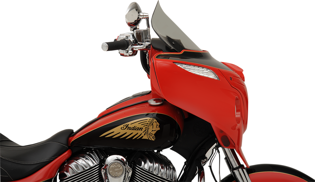 Klock Werks 14" Tint Flare Windshield 2014-2023 Indian Chieftain Roadmaster