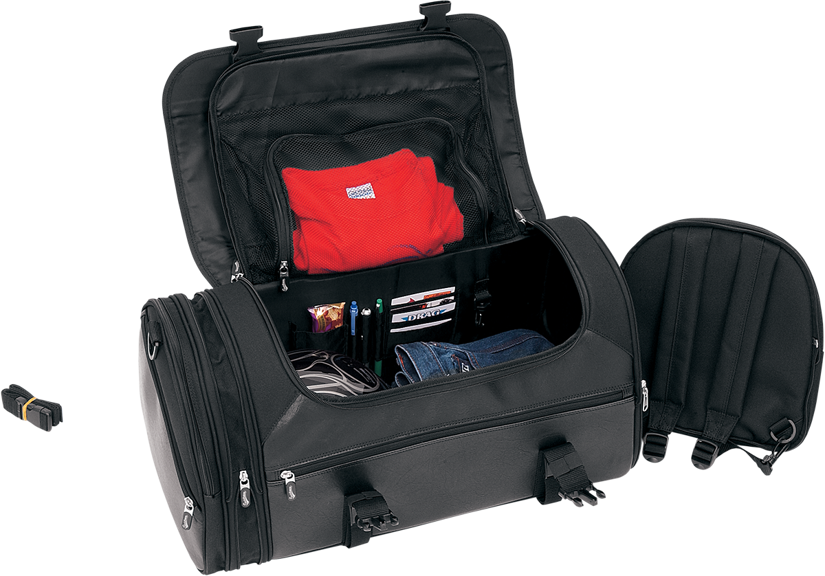 Saddlemen Deluxe Rear Universal Motorcycle Tour Pak Rack Luggage Bag Harley