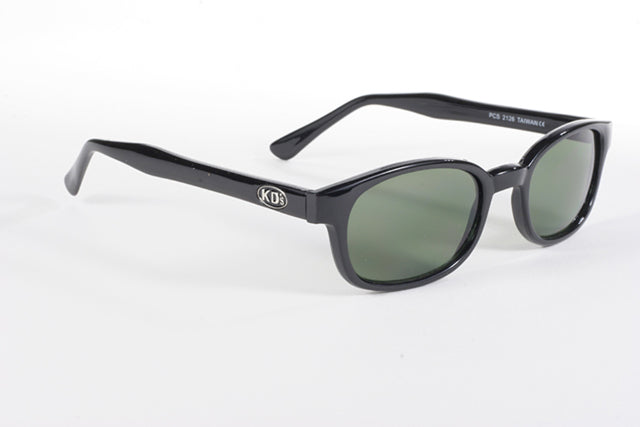 KD's 1 Pair Dark Green Motorcycle Old School Biker Sunglasses Shades 2126