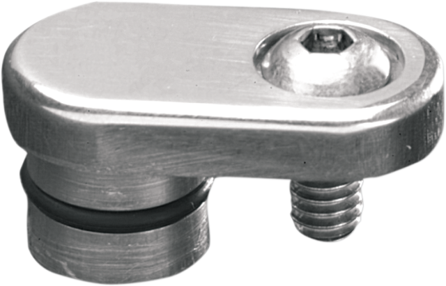 Drag Specialties chrome speedometer sensor plug 95-13 Harley FXD FLST FLHT XL