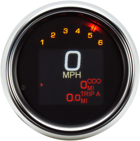 Dakota Digital MLX Chrome Speedometer fits 2011-2023 Harley Softail Sportster