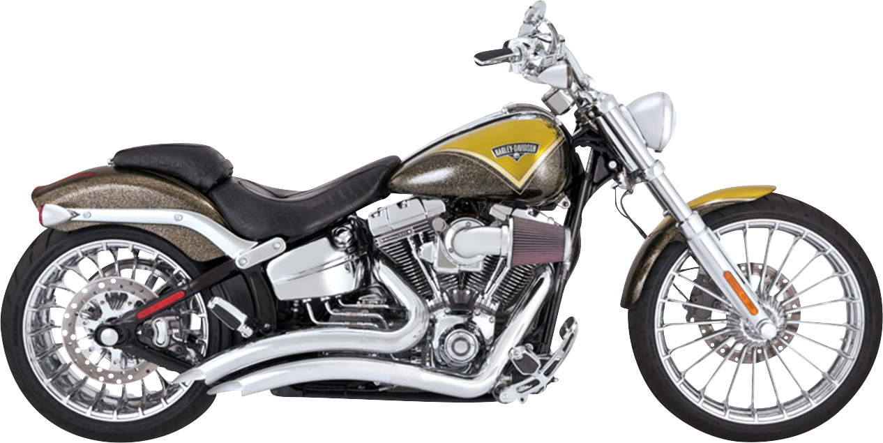 Vance & Hines Big Radius PCX Exhaust System 2013-2017 Harley Softail Breakout