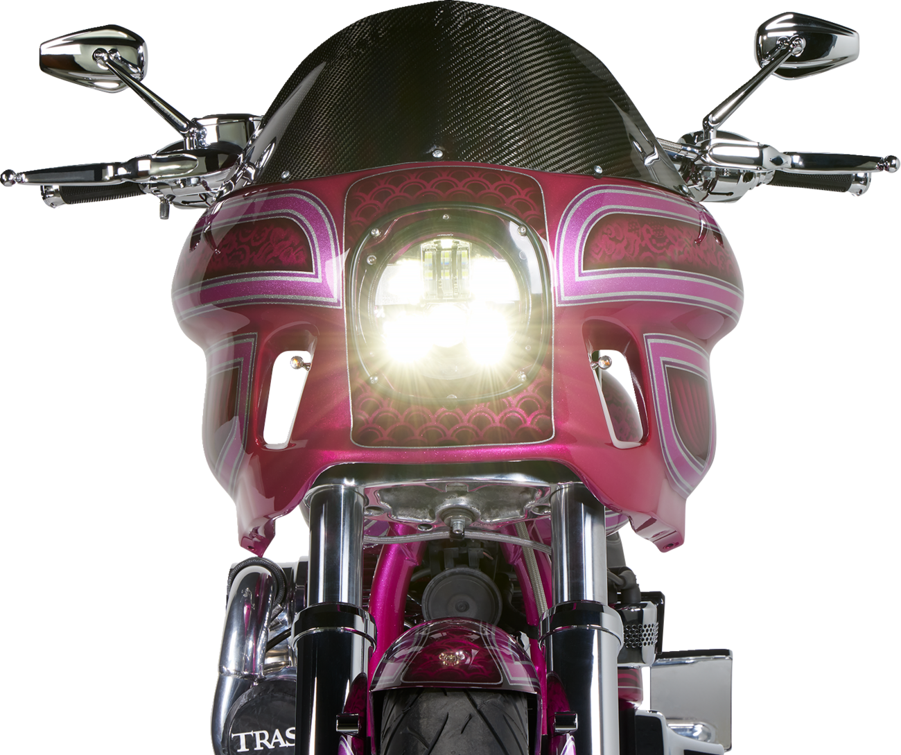Custom Dynamics ProBeam 5 3/4" H4 LED Headlight 1984-2023 Harley Softail FXST