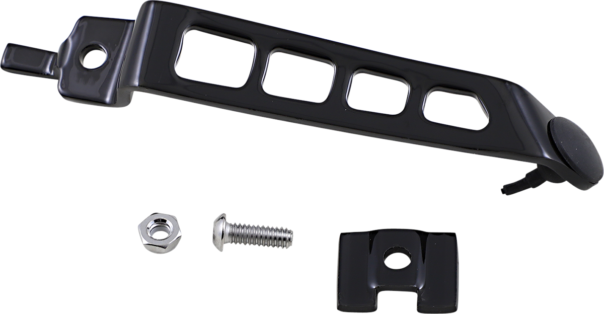 Drag Specialties Black Easy Find Kickstand Extension for 1991-17 Harley Dyna FXD