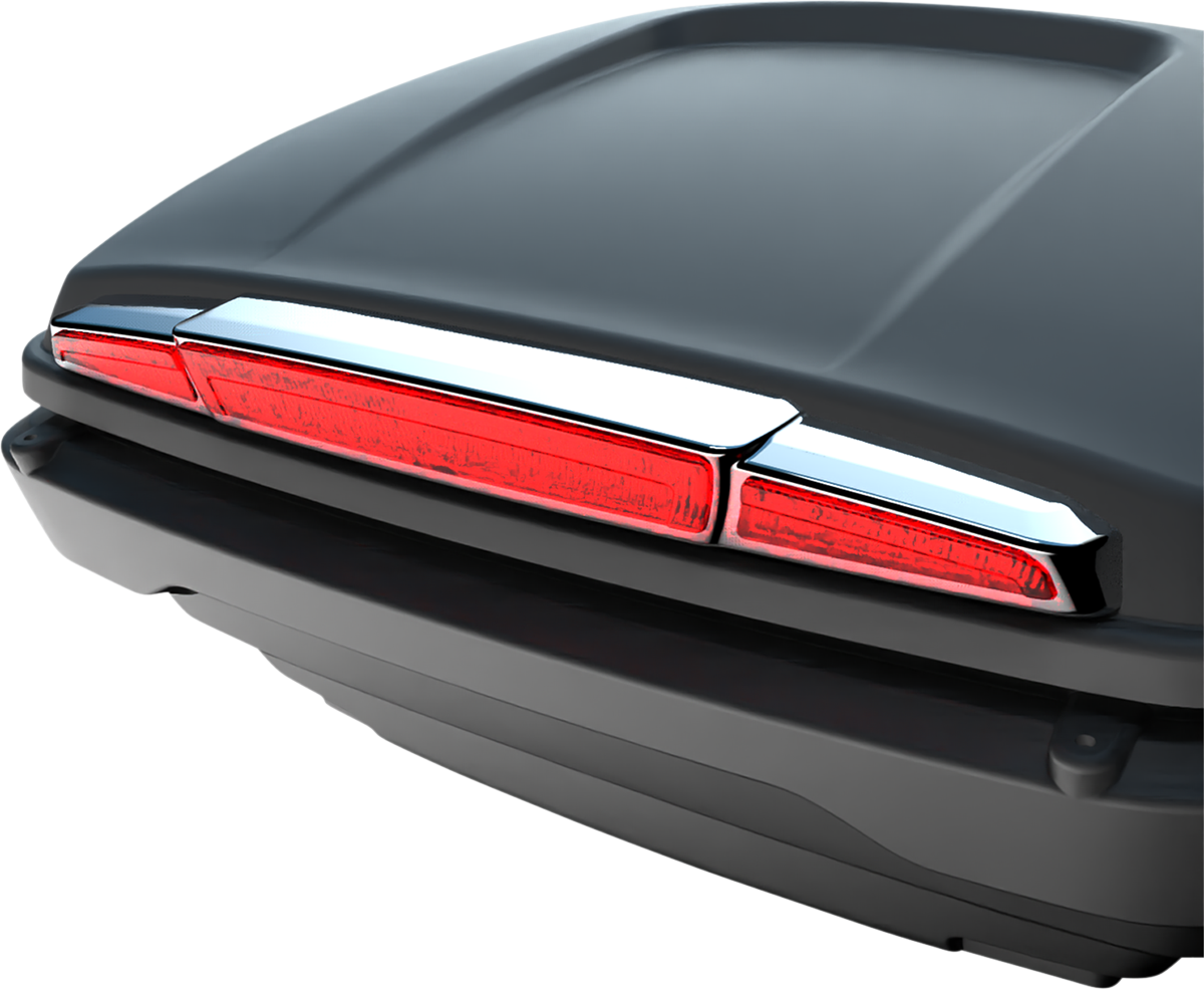 Ciro Streak Chrome Tour Pak Luggage LED Light 2014-2024 Harley Touring Models