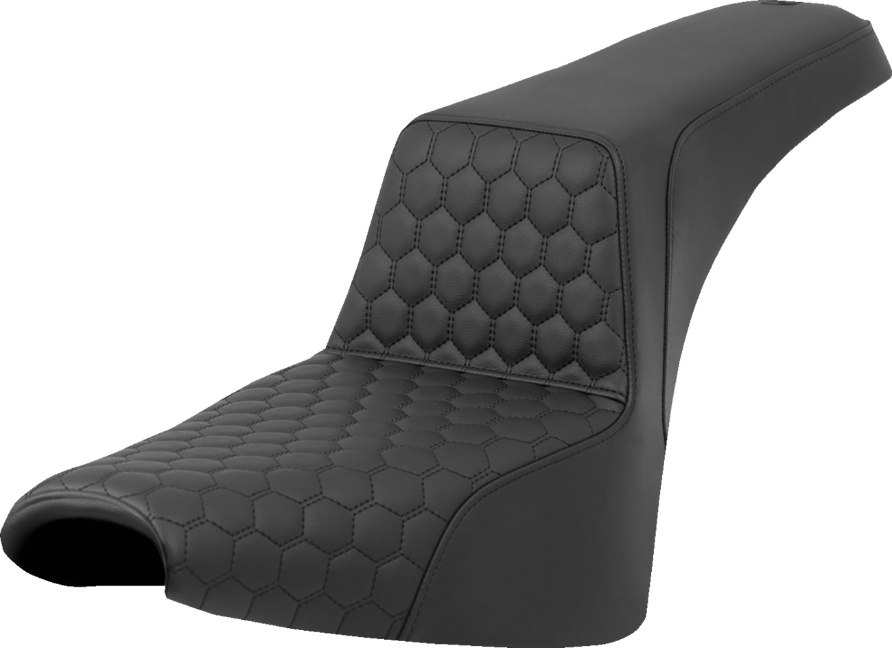 Saddlemen Step Up Honeycomb Gel Seat fits 2018-2025 Harley Softail FXBB FXST