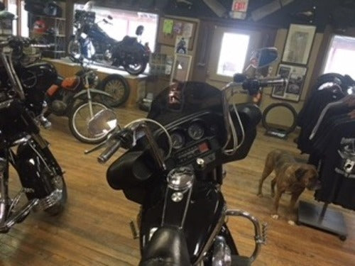 Klock Werks Dark Smoke 8.5" Flare Windshield for 1996-2013 Harley Touring Models