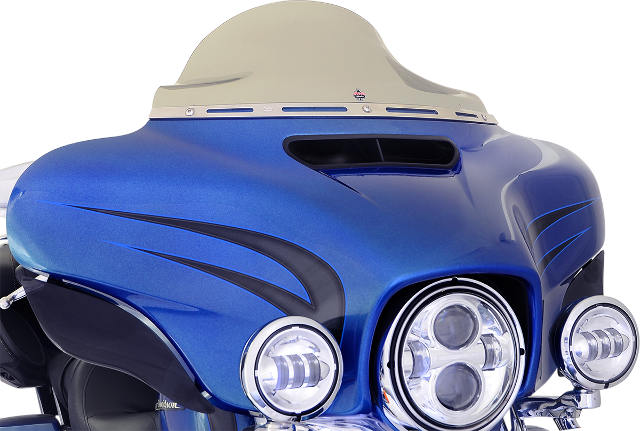 Klock Werks Flare 8.5" Tint Windshield fits 2014-2023 Harley Touring FLHT FLHX
