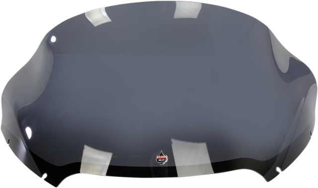 Klock Werks 12" Dark Smoke Pro Touring Flare Windshield 15-23 Harley Road Glide