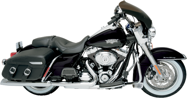 Memphis Shades HD Black Bullet Fairing fits 1994-2024 Harley Road King