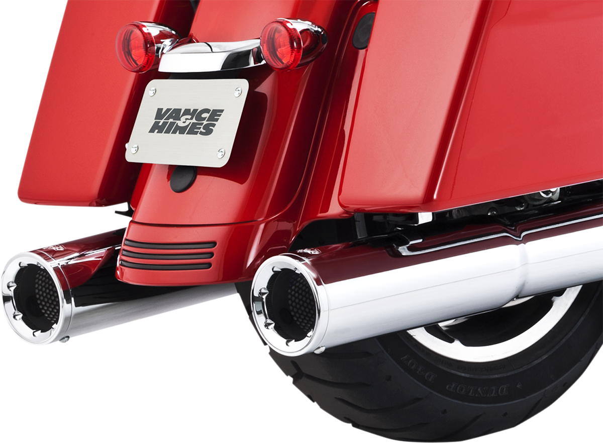 Vance & Hines Hi-Output Slip On Mufflers for 2017-2024 Harley Touring FLTRU FLHX