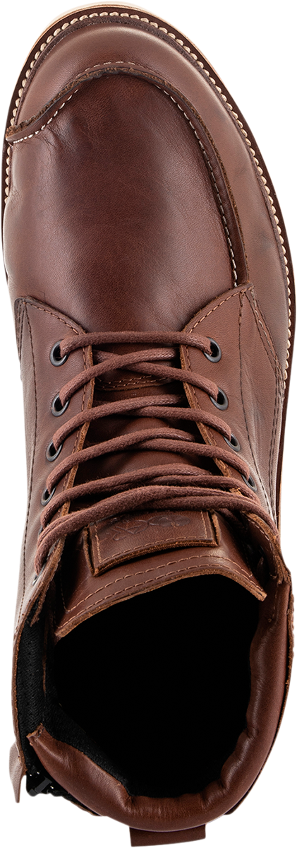 Alpinestars Oscar Monty v2 Brown Leather Motorcycle Riding Street Racing Boots