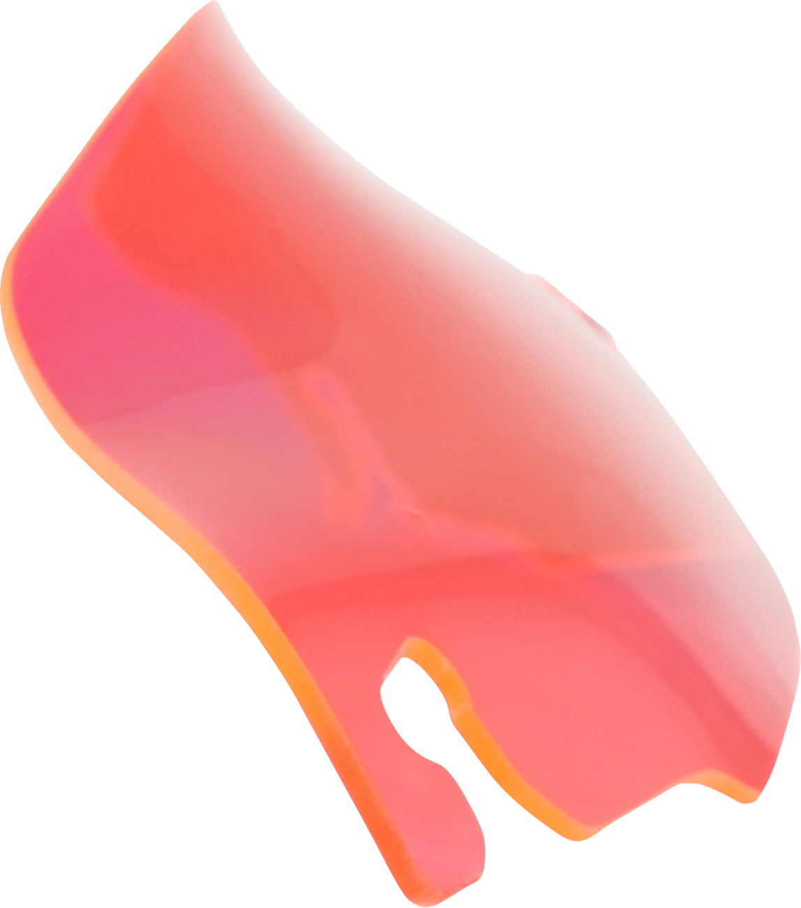 Klock Werks 3.5" Pink Ice Flare Windshield fits 1996-2013 Harley Touring Batwing