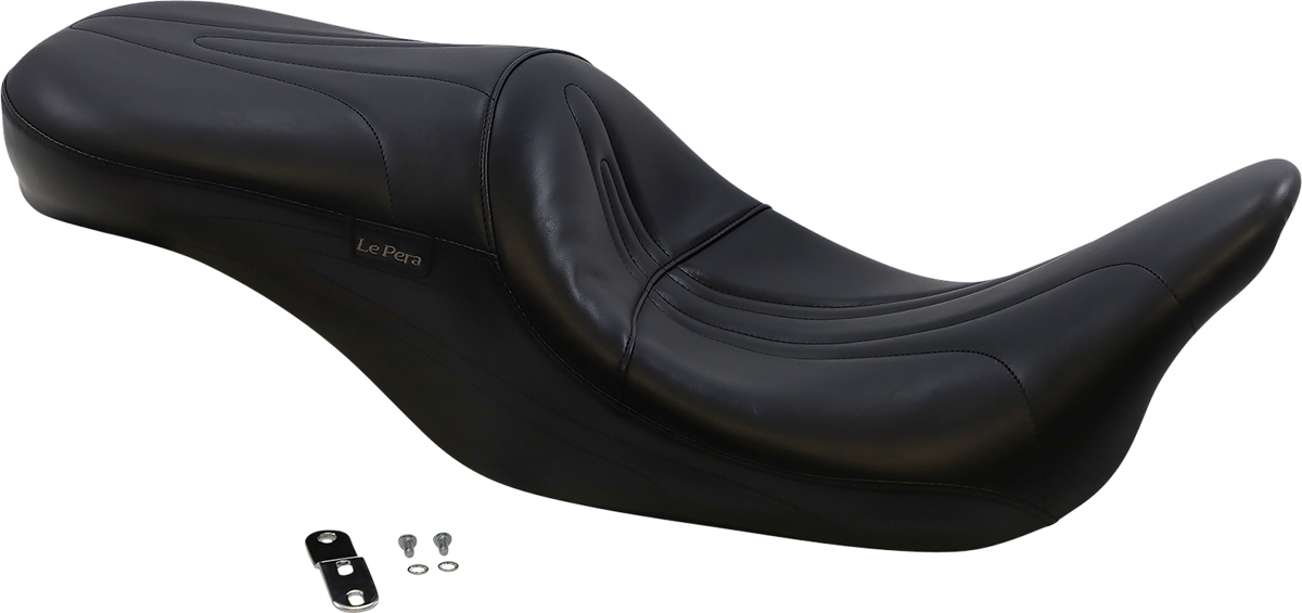 Le Pera Sorrento Stitched Low Seat fits 2008-2024 Harley Davidson Touring LK-907