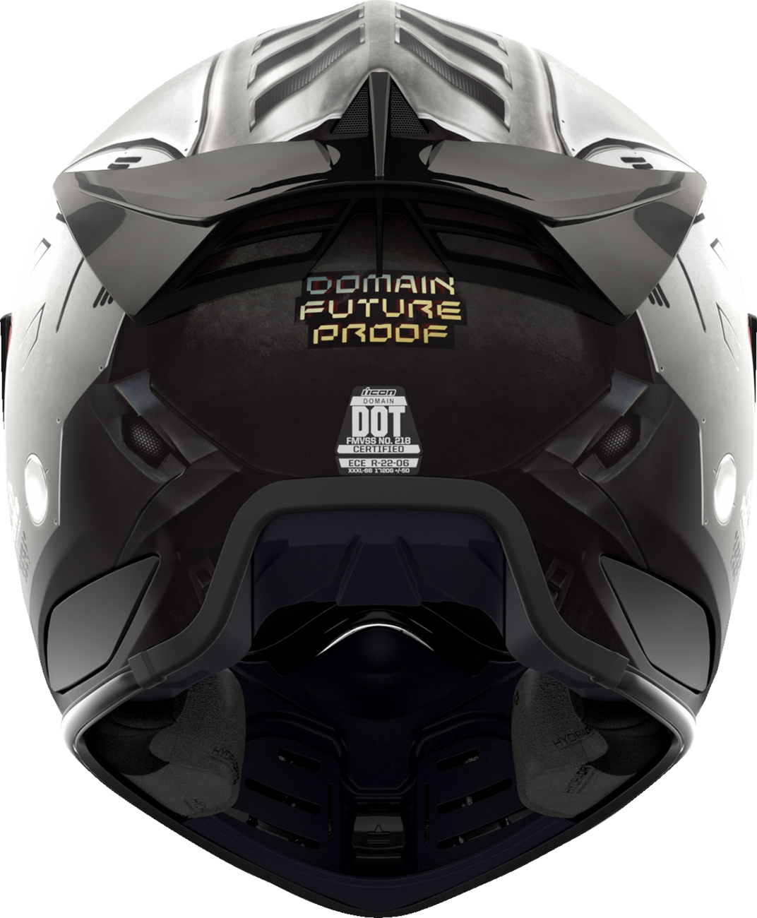 Icon Domain Future Proof Unisex Adult Full Face Motorcycle Race Street Helmet