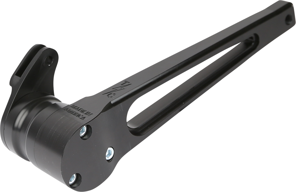 Thrashin Black Long Adjustable Brake Arm 14-20 Harley Touring FLHX FLHR FLHTK