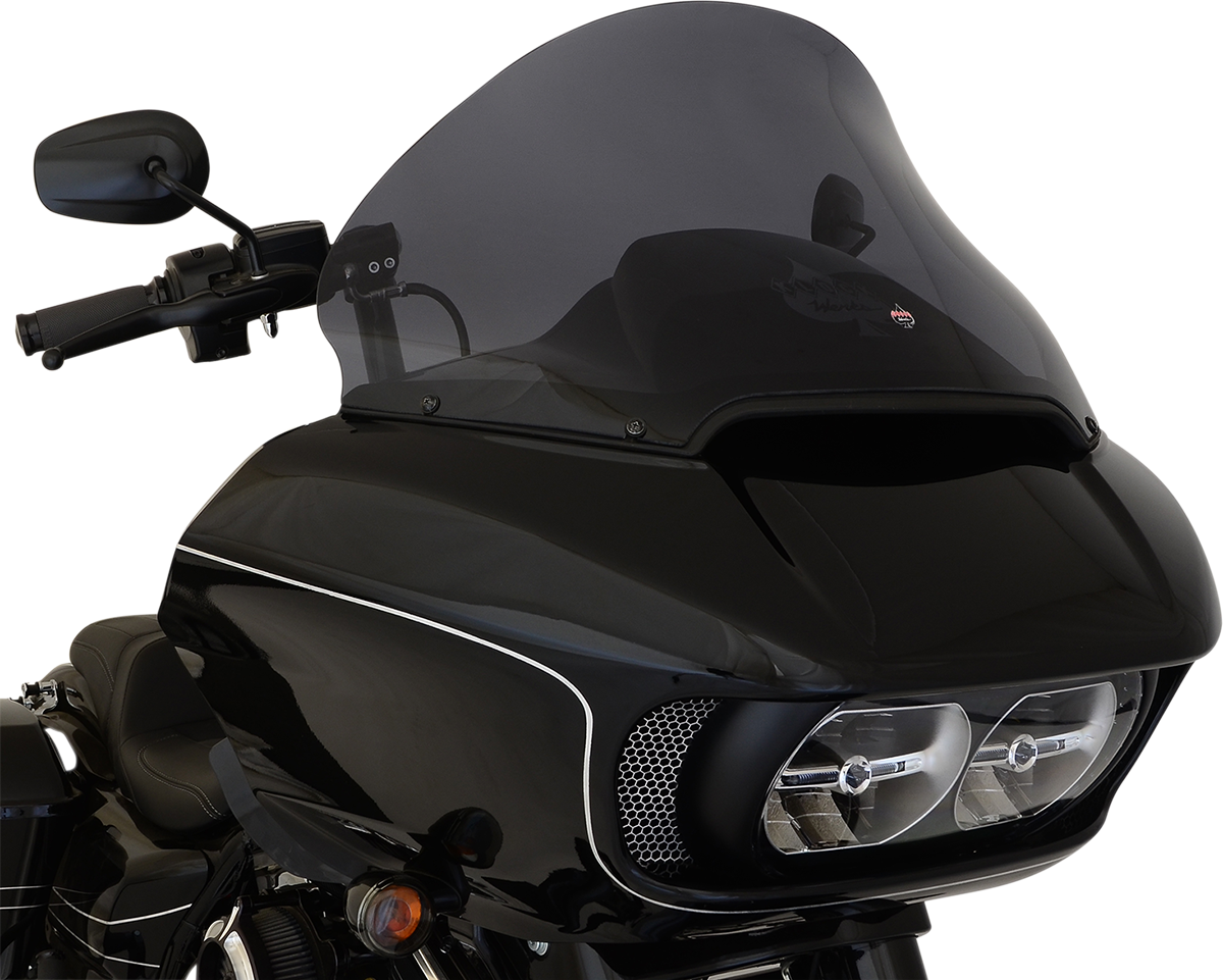 Klock Werks Pro-Touring 15" Flare Dark Smoke Windshield 15-23 Harley Road Glide