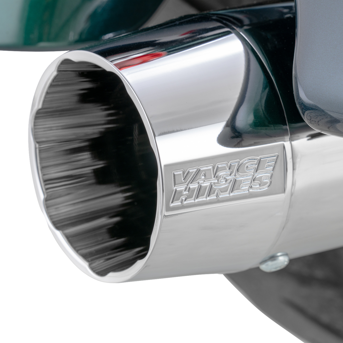 Vance & Hines Blackbird 450 Chrome Slip On Mufflers for 2017-2024 Harley Touring