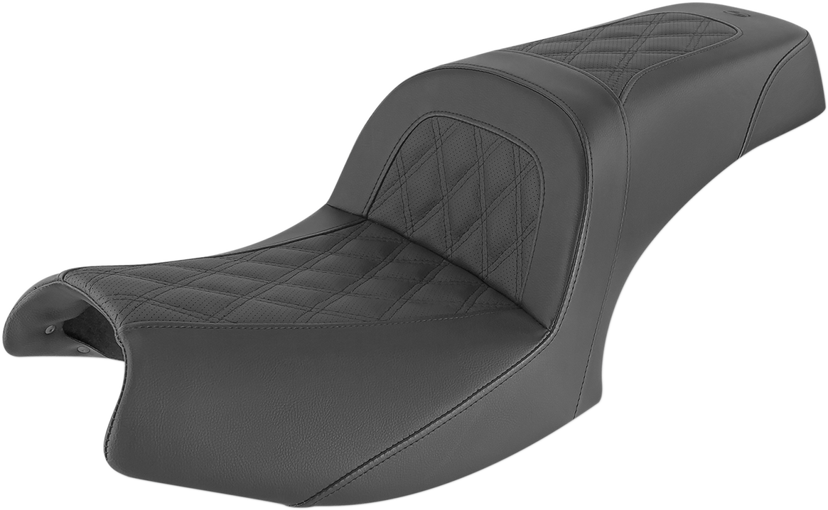 Saddlemen Slim Lattice Stitch Gel Seat fits 2020-2023 Indian Challenger Pursuit