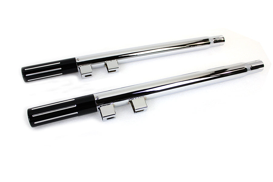 VTwin Shotgun Motorcycle Exhaust Tail Pipe Extensions 1995-2016 Harley Touring