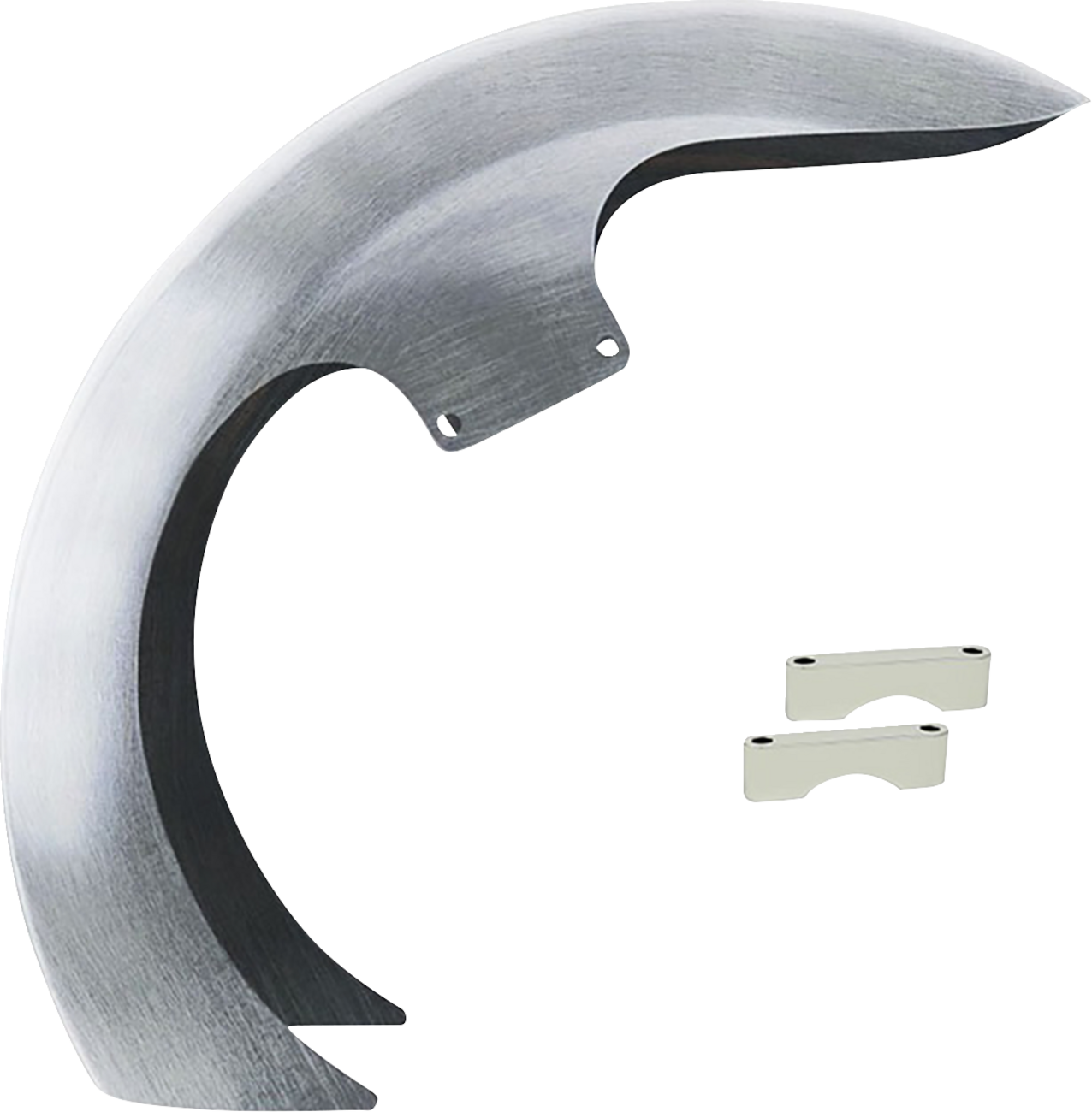 Paul Yaffe Silver DEI Steel Front Fender 1986-2013 Harley Touring FLTR 26" Wheel