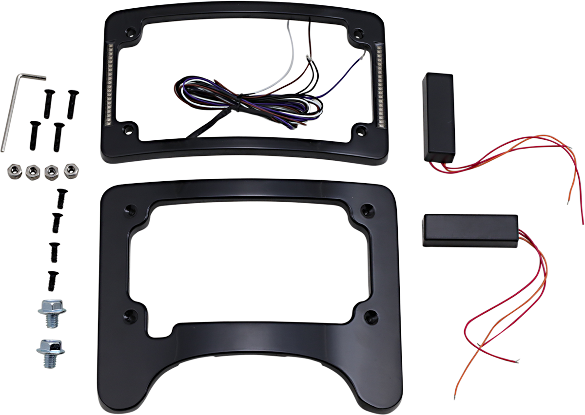 Custom Dynamics License Plate Turn Signal Eliminator Kit 1997-24 Harley Touring