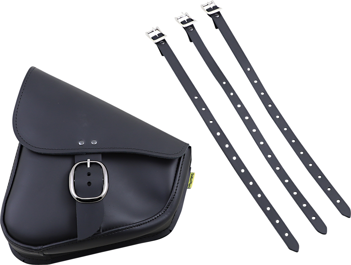 Willie & Max Motorcycle Swing Arm Saddlebag 1984-2017 Harley Softail Models