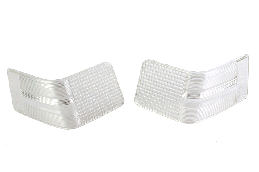 VTwin Tour Pak Clear Tail Lamp Lens Set 1989-2013 Harley Touring FLHTCU FLHTC