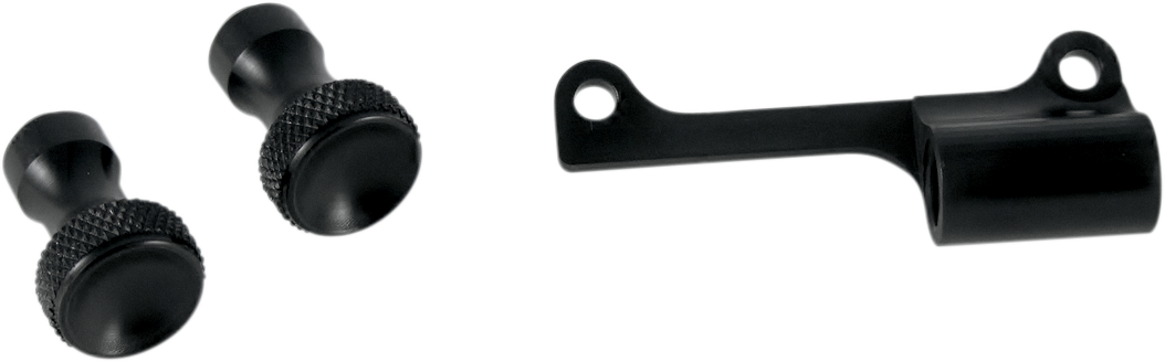 Todds Cycle Mikuni Carburetor Enrichener Cable Relocation Bracket Knob Kit