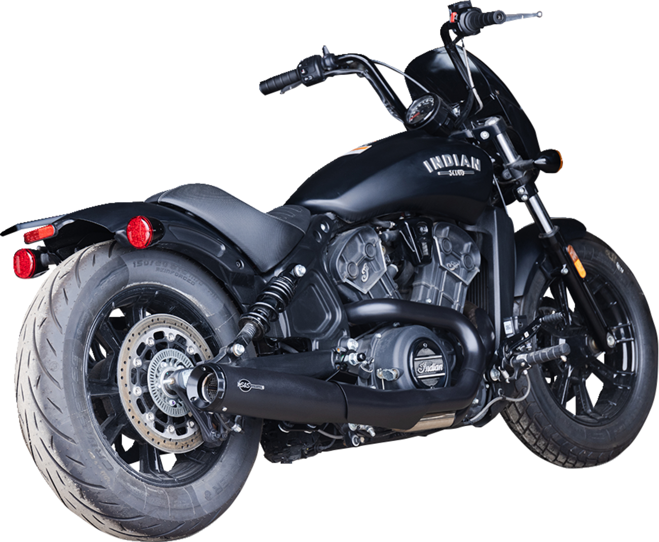 S&S Grand National 2:1 Exhaust System fits 2019-2023 Indian Scout Bobber Sixty