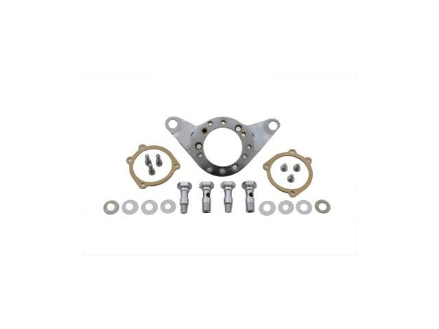 Vtwin Chrome Billet Air Cleaner Bracket Kit 1993-2007 Harley Davidson FXST FLST